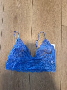 FP Intimates Blue Lace Bralette - Women's Intimates